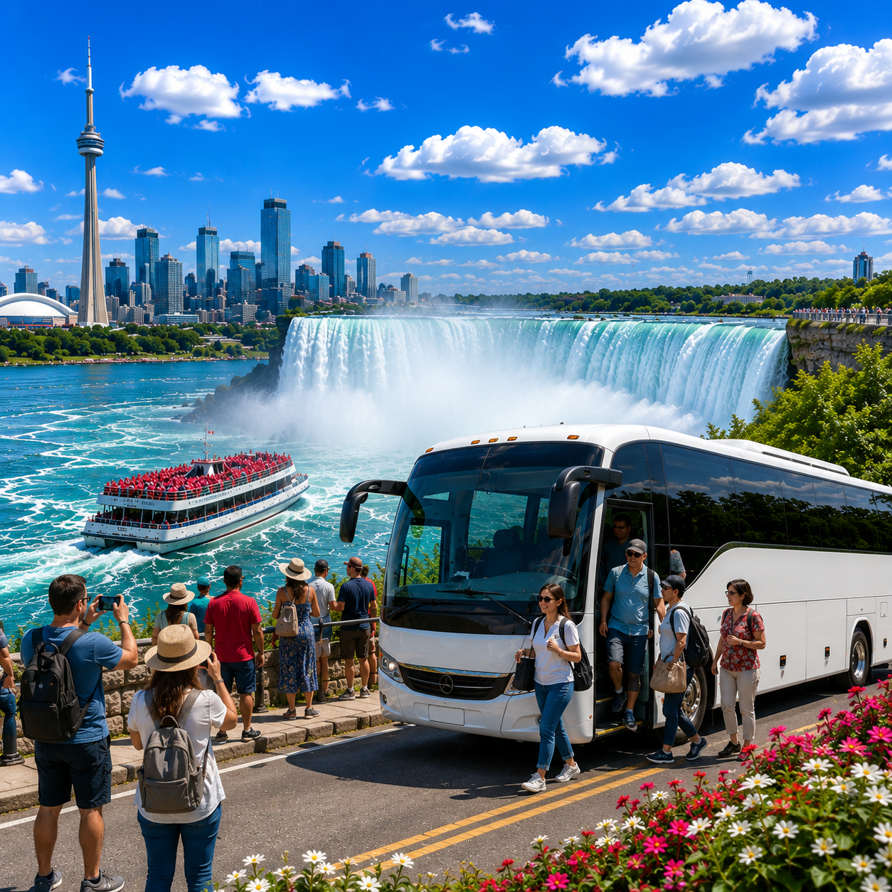 Niagara Falls coach tour Toronto